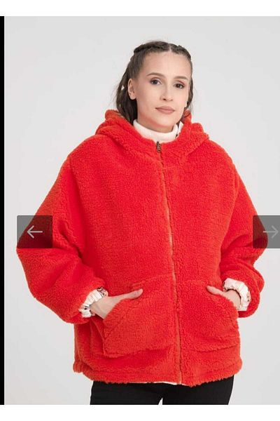 AXXAN Unisex Double Sided Hooded Coats Coat Jacket Inside Plush Fleece Women Men Coats Cardigan