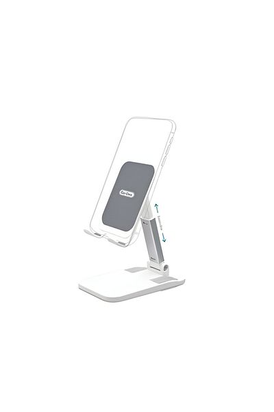 Go-Des Go-Dez GD-HD707 Lazy Bracket White Desktop Phone Holder