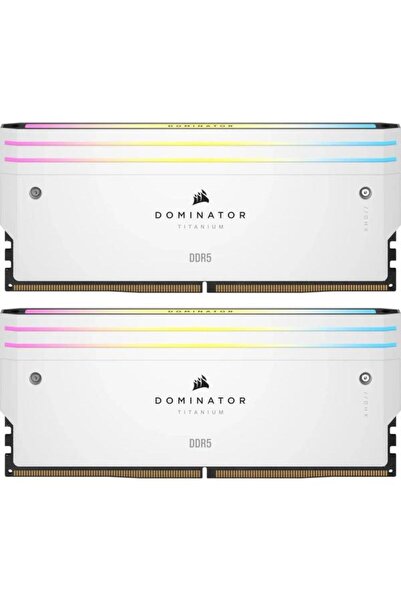 Corsair Dominator Titanium RGB DDR5, 32GB, 6000MHz, двуканална, CL30, 1.4V