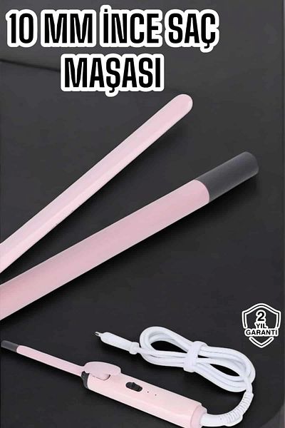 Kanonik Education Hair Straightener Fine Curls Ion Feature Portable Rotary Cable