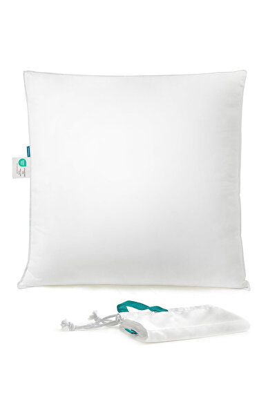 SONGMICS Pernă moale, 80x80 cm, umplutură 1500 g, albă