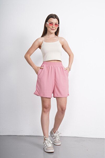 HG MODA Women's High Waist Shorts