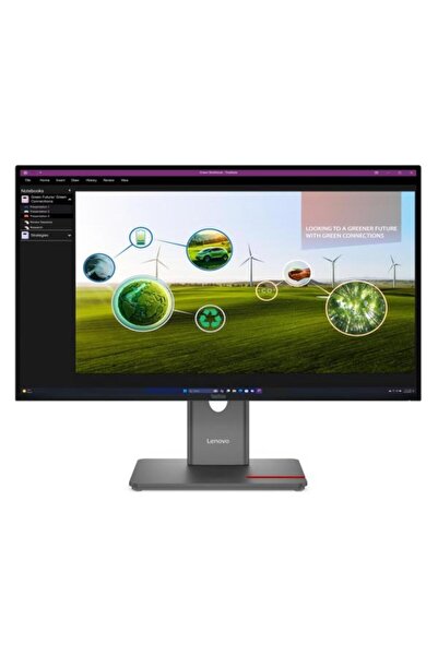 LENOVO Monitor IPS LED ThinkVision 27" P27Q-40, WQHD (2560 x 1440), HDMI, Dis...