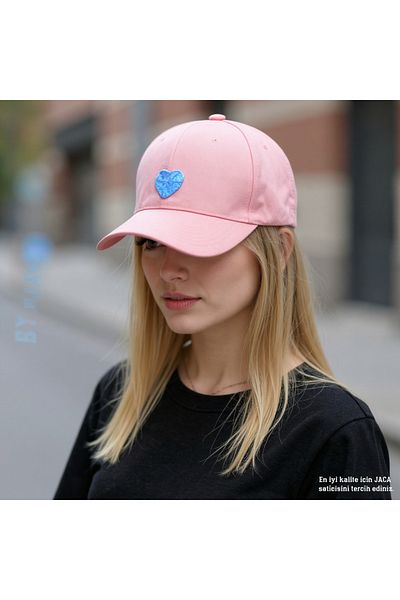 JACA Design Figure Embroidered Diameter Hat
