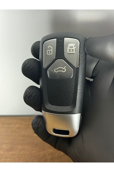 Luxe Aksesuarr Audi Smart New Model B9 A4 A5 Q5 Q7 3 Button Key Remote Case