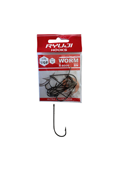 RYUJI Worm Black Nickel İğne