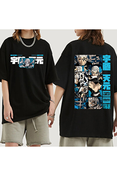 GALASHOP تي شيرت صيفي عصري من الرسوم المتحركة اليابانية Demon Slayer Tokito M...