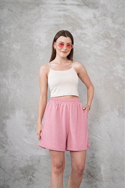 HG MODA Women's High Waist Shorts