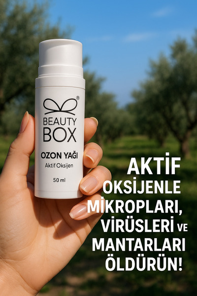 Beauty Box Pure Ozone Oil (Without Additives) 50ml Ozonated Cold Pressed Oliv...