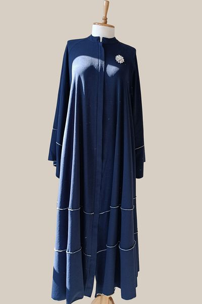 Göktepe Sera - Brooch Evening Dress Ferace