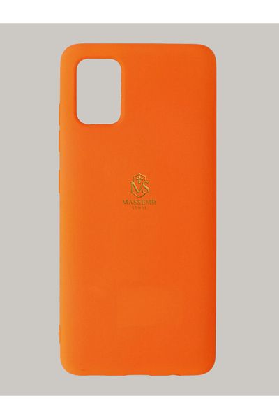 Massemr Samsung Galaxy A51 Compatible Nano Velvet Lined Matte Silicone Case Shock Absorbing Luxury Protection