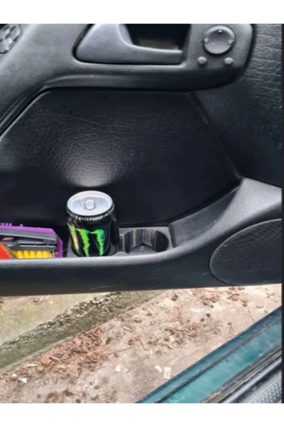 DU&ER Stylish and Practical Cup Holder for Volkswagen Golf 3 (Black)