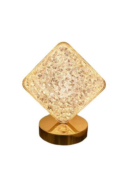 Generic Yuwell Crystal Table Lamp Diamond Lamp With USB 3 Color Changing Option Crystal Lamp LED Light Lamp