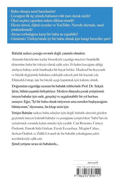 Bloomsbury Yetişin Fathers: a Guide to Fatherhood from Birth to Adolescence - Selçuk Şirin