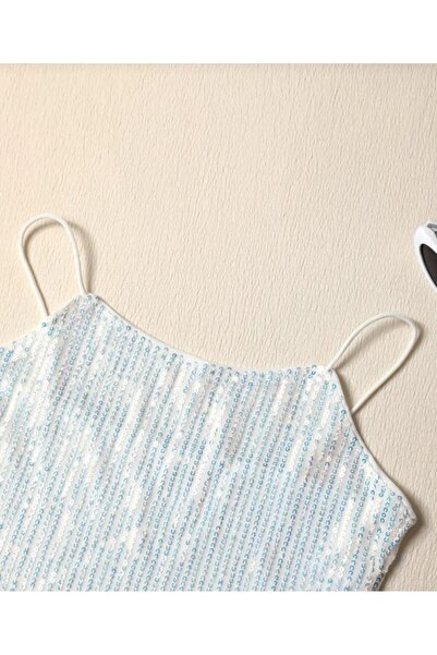 By Kul Design КРОП-ТОП KADIN ASKILI PAYET