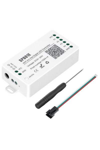 DEMİRLED SP801E Pixel Şerit Led Kontrol Ve Matrix Wi-Fi Led Kontrol Denetleyi...