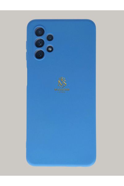 Massemr Samsung Galaxy A52 Compatible Nano Velvet Lined Matte Silicone Case Shock Absorbing Luxury Protection