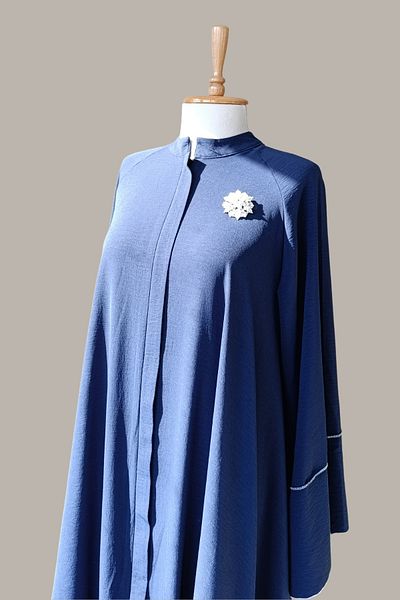 Göktepe Sera - Brooch Evening Dress Ferace