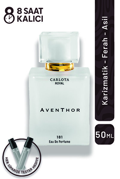 CARLOTA AVENTHOR 50ml Erkek Parfüm Yoğun EDP Kalıcı
