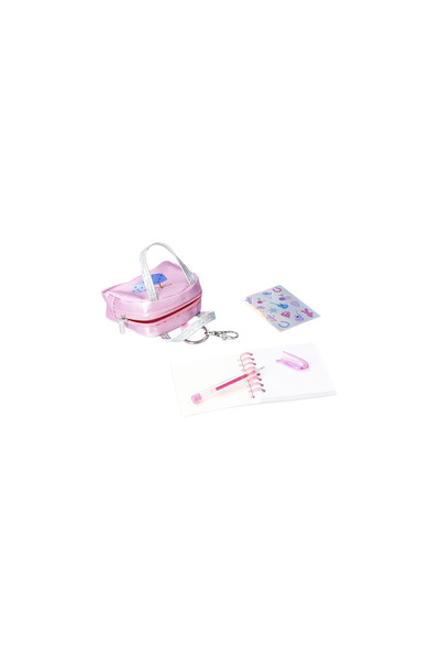 Flying Tiger Copenhagen Pembe Çantalı Kırtasiye Kiti