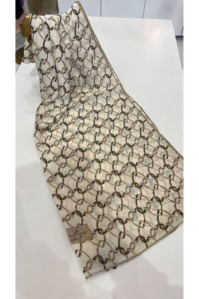 La Boutique Eşarp Bamboo Silk Cotton Fall/Summer Coolness Shawl