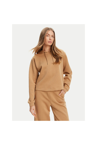 Guess V5yq04kbsl2 3d Peony Hoodıe Kadın Sweatshirt