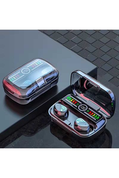 Generic M27 Colorful True Wireless In-Ear Gaming Headphones with HD Digital Display and Bluetooth 5.3