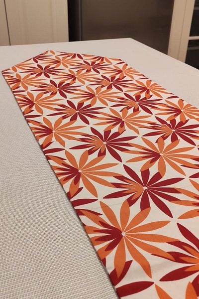 Altın Kuğu Double Faced Panama Linen Runner 40X140 cm