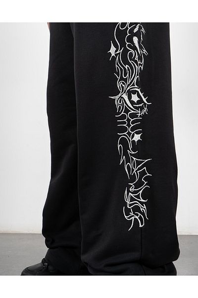 BPM Premium Embroidered Adjustable Baggy Sweatpants