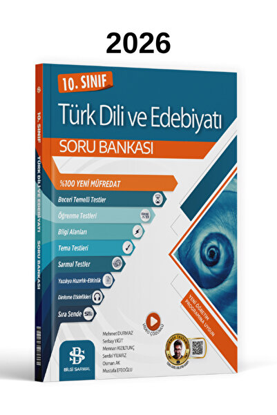 Bilgi Sarmal Yayınları 2026 Bilgi Sarmal 10. Sınıf Türk Dili ve Edebiyatı Sor...
