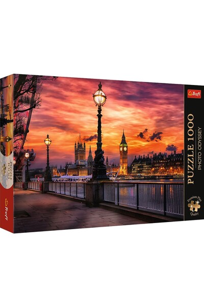 Trefl PUZZLE 1000 PREMIUM PLUS PHOTO ODYSSEY BIG BEN LONDRA