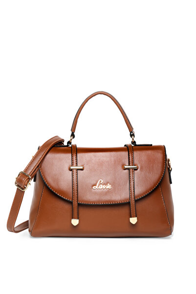 Lavie حقيبة بيتش النسائية ذات الغطاء (بني فاتح)