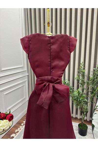 HOOR AL-YASMEEN Luxurious organza dress