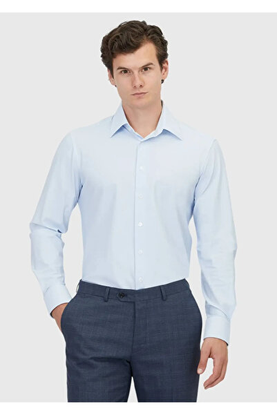 Ramsey Cămașă clasică cu dungi albastre