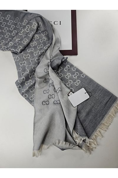 Webinay Home G Pattern Long Label Silk Wool Cotton Shawl Summer 4 Seasons Silk Scraf Hijab