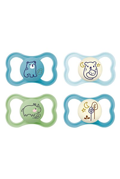 MAM Air Day & Night Pacifier Mavi4'lü Emzik +16 ay