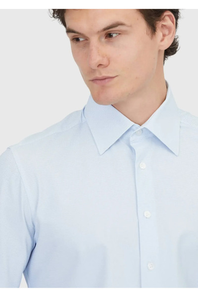 Ramsey Cămașă clasică cu dungi albastre