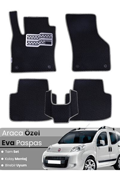 Guerrino مجموعة كاملة من سجادة EVA المتوافقة مع Fiat Fiorino (2013-2025) - مط...