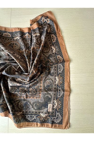 CAPPİO Scarf Silk Look Ethnic Breeze Shawl