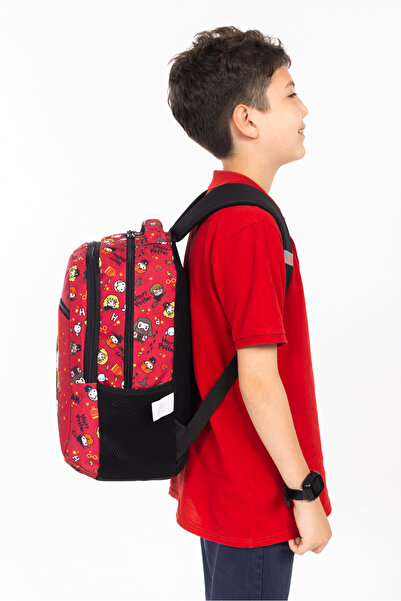 Necati Çanta Harry Potter Licensed Primary School Backpack Red