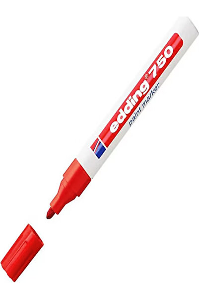 Edding 750 PAİNT MARKER KALEM KIRMIZI RENK