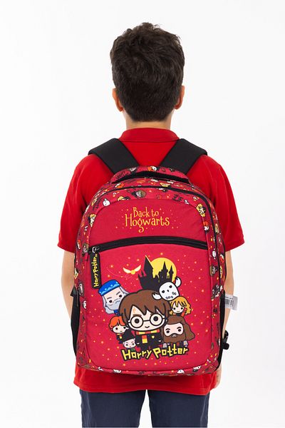 Necati Çanta Harry Potter Licensed Primary School Backpack Red