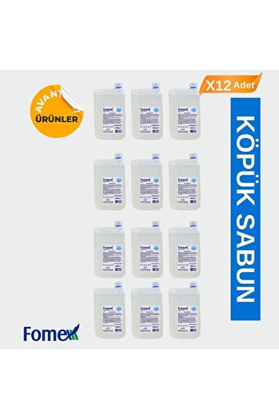 F116 Köpük Sabun 1000 ml Standart 12 Adet