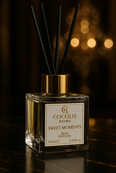 Cocolis Home (Premium) Sweet Moments Reed Dıffuser Çubuklu Oda Kokusu 100 Ml