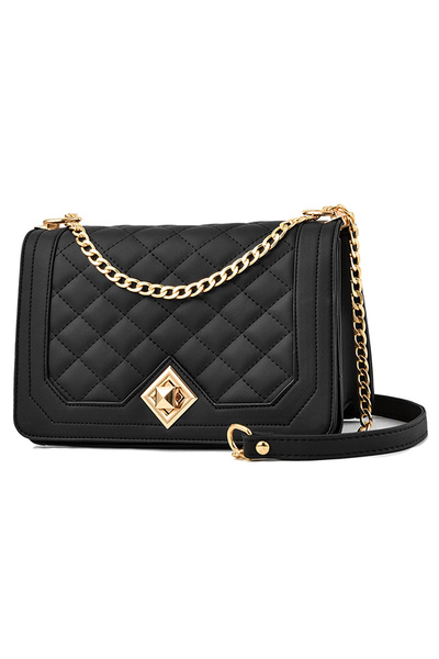 Vaxiuja Geantă de damă, Crossbody, 25x15x5cm, Vaxiuja, Negru