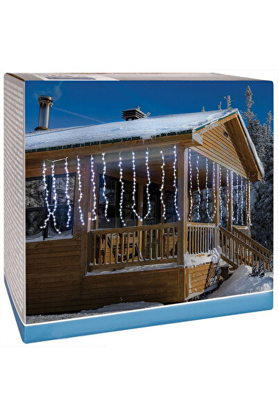 shumee Cortină luminoasă de exterior 220 LED 2 m