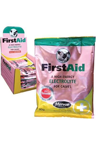 mervue إسعافات أولية إلكتروليت عالي الطاقة للعجول 80 جم