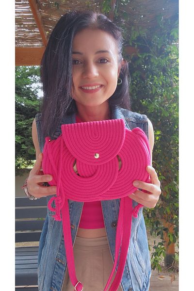 Yektayla Handmade Daily Design Handbag, Side Bag, Infinity Model
