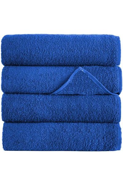 MAXQON Pack Of 4 - Bath Towel - 100% Cotton 600 GSM Large Size (70x140cm) Highly Absorbent And Super