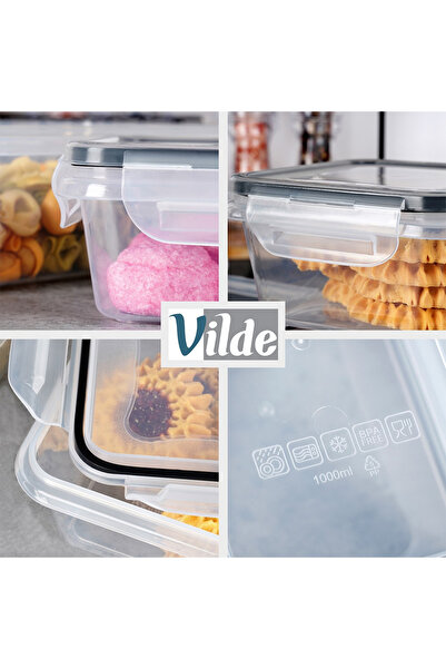 shumee Food containers with lid and seal, 12 pcs.